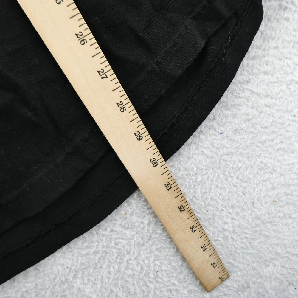 Spirit Jersey Shirt Women Medium Los Angeles California Black Long Sleeve Cotton - Picture 6 of 7